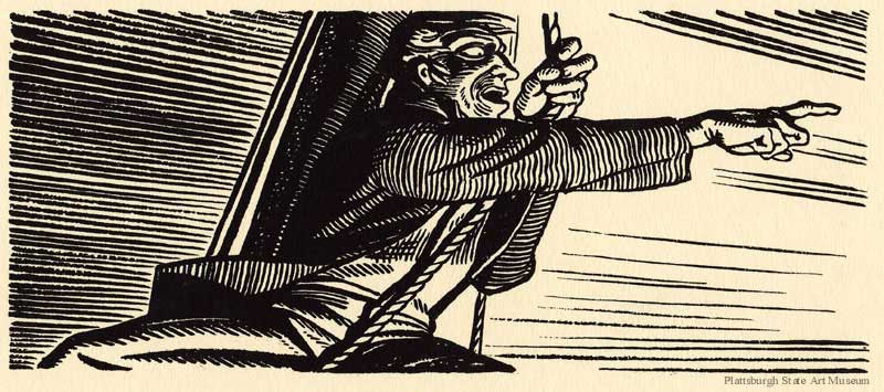Rockwell Kent illustration from Moby Dick