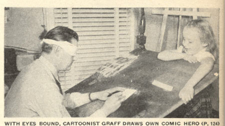 vintage-cartoonists-draw-blindfolded