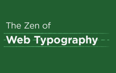 The Zen of Web Typography